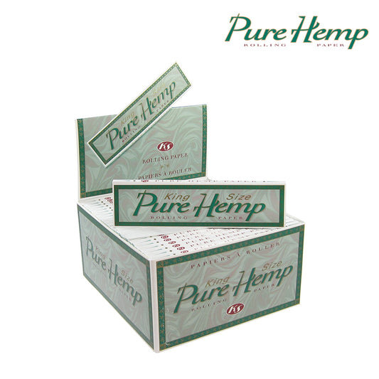 Pure Hemp - Rolling Papers King Size - Display of 50