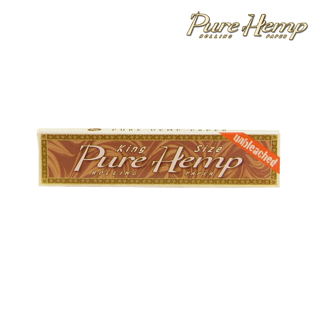 Pure Hemp - Unbleached Rolling Papers King Size - Display of 50