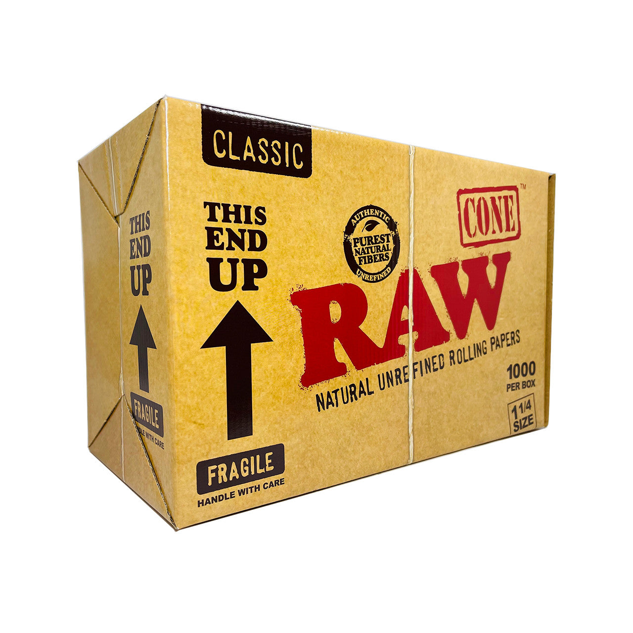 RAW® - Classic Pre-Roll Cones 1¼ (BULK) - Box of 1000