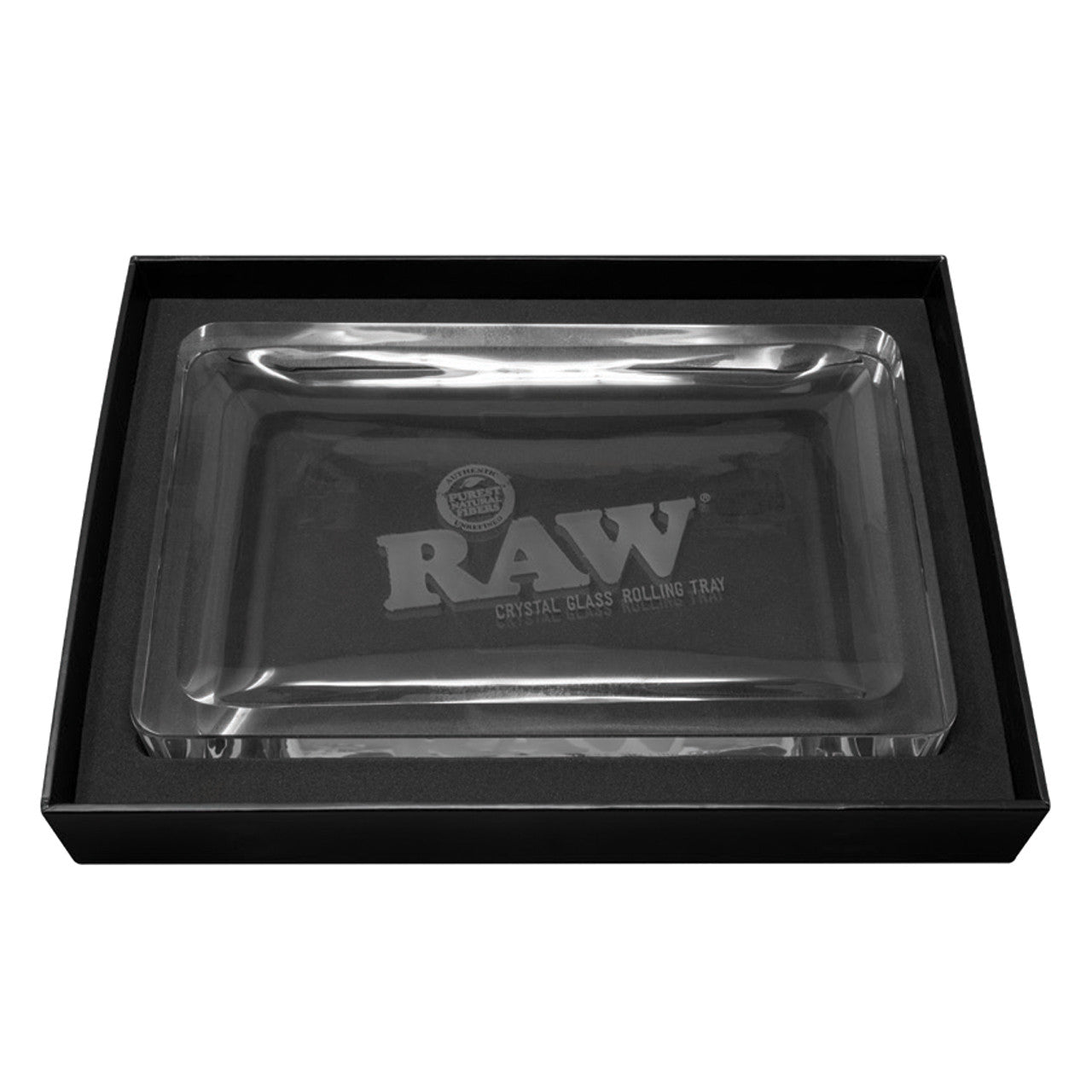 RAW® - Rolling Tray - Crystal Glass