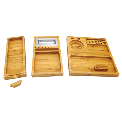 RAW® - Bamboo Rolling Tray - Triple Flip