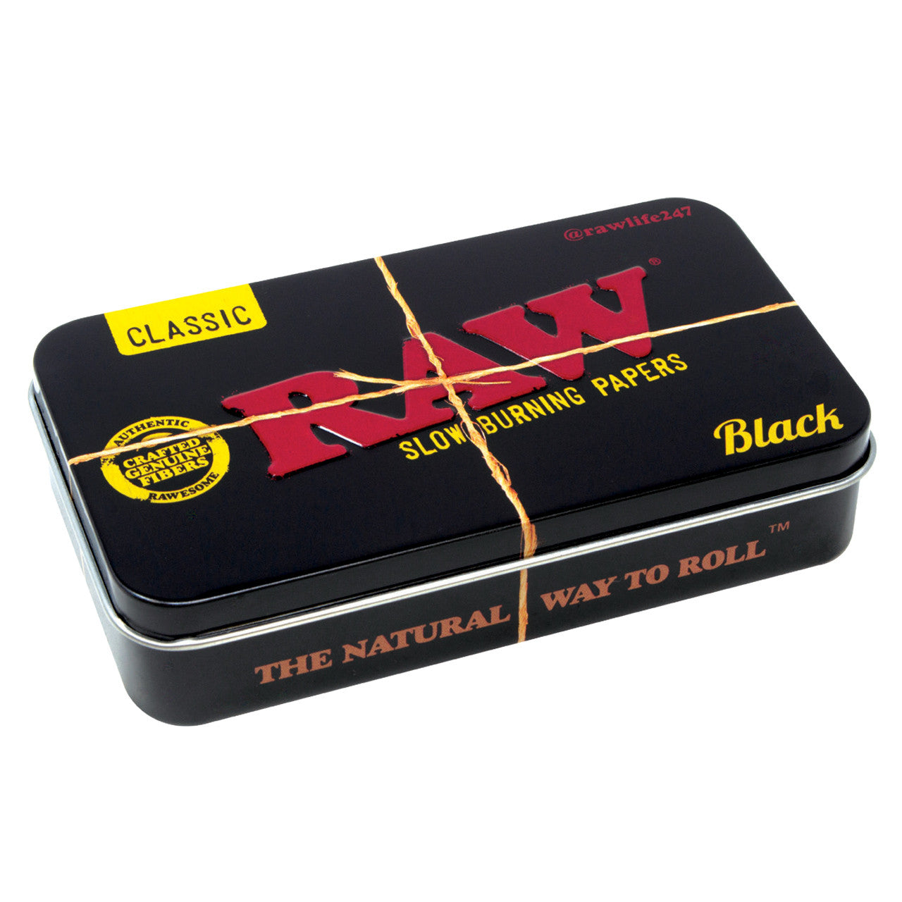 RAW® - Black Tin Box - Single