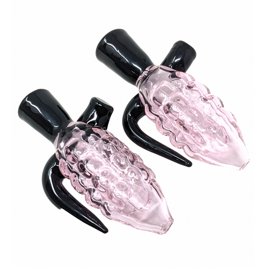 3.5" Pink Grenade Chillum Hand Pipe - 2 Pack