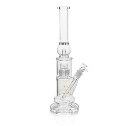 High Point Glass - Crystal Series 16" Matrix Perc Big Rig Water Pipe - with 14M Bowl