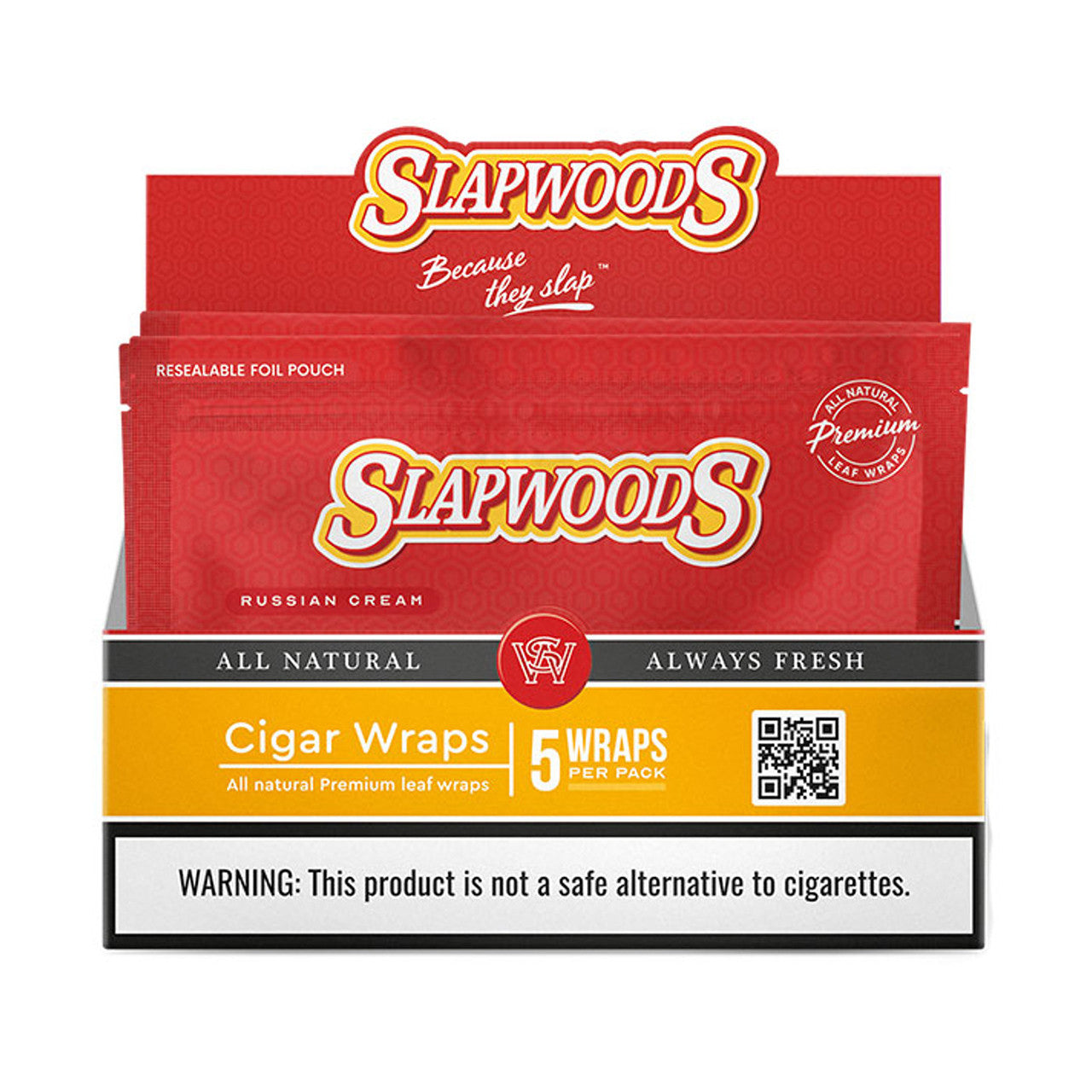 Slapwoods - Cigar Wraps (5ct) - Box of 10