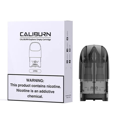 UWELL - Caliburn Explorer Empty Replacement Pod - Pack of 2