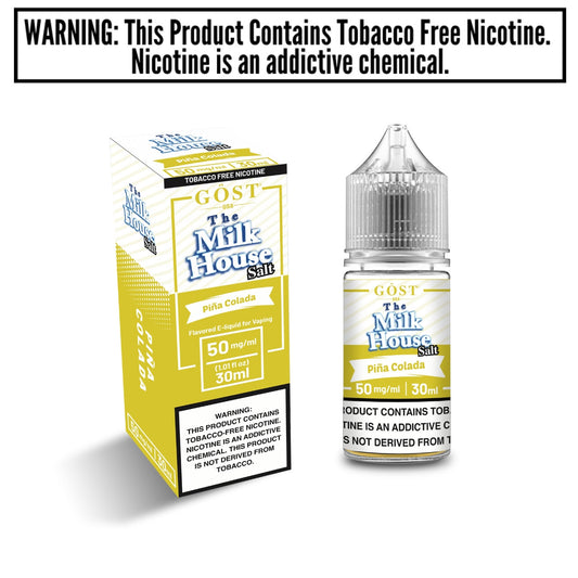 The Milk House Salt Nic TFN E-Liquid By Gost Vapor 30ML