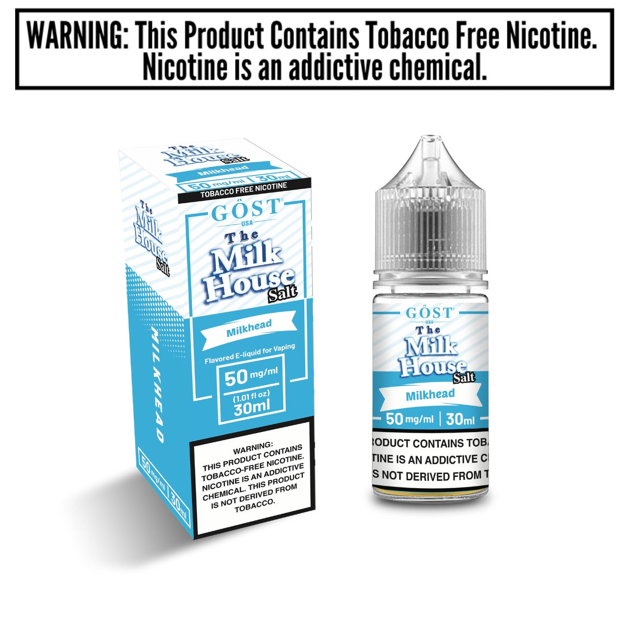 The Milk House Salt Nic TFN E-Liquid By Gost Vapor 30ML