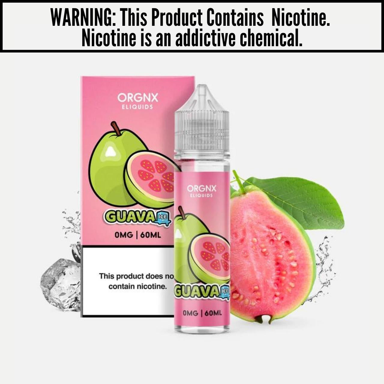 ICE E-Liquids By ORGNX E-Liquids 60ML