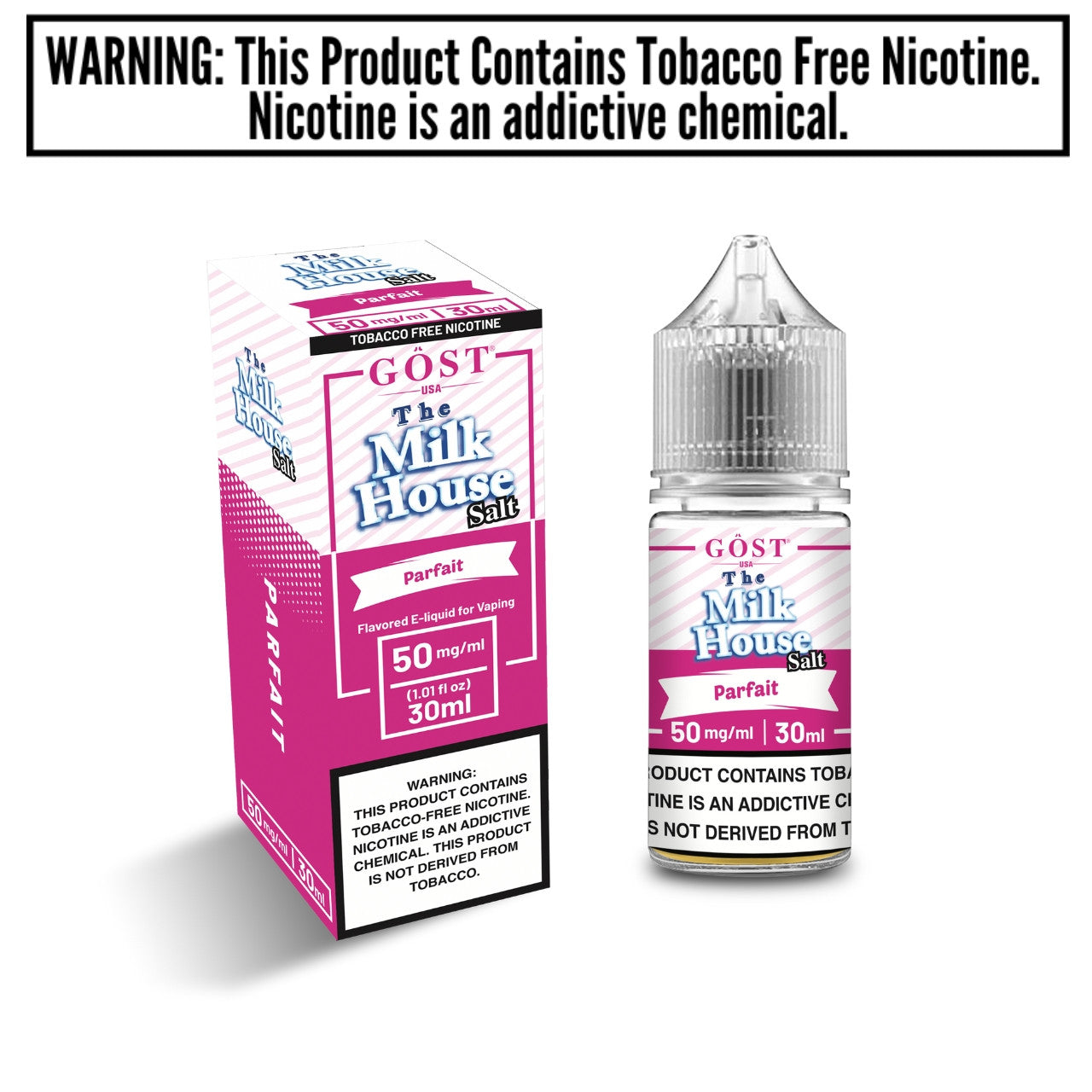 The Milk House Salt Nic TFN E-Liquid By Gost Vapor 30ML