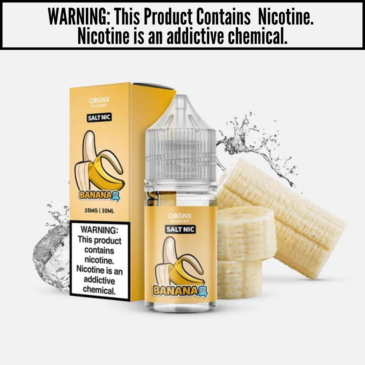 Ice Salt Nic E-Liquids By ORGNX E-Liquids 30ML