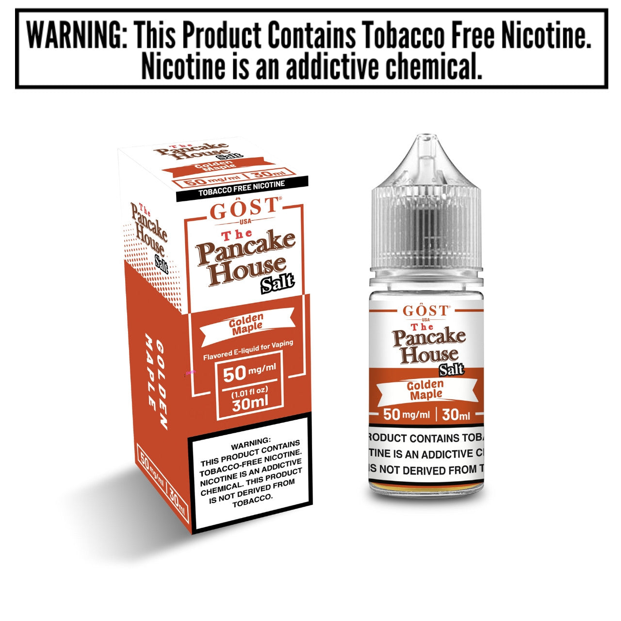 The Pancake House Salt Nic TFN E-Liquid By Gost Vapor 30ML