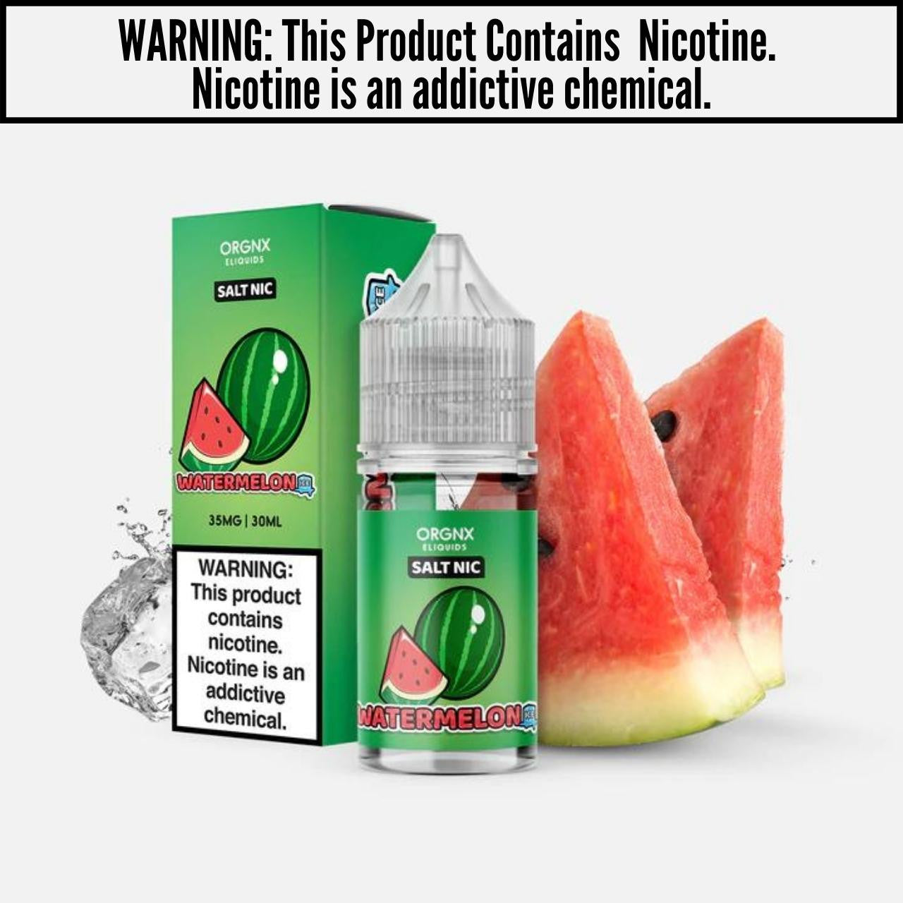 Ice Salt Nic E-Liquids By ORGNX E-Liquids 30ML