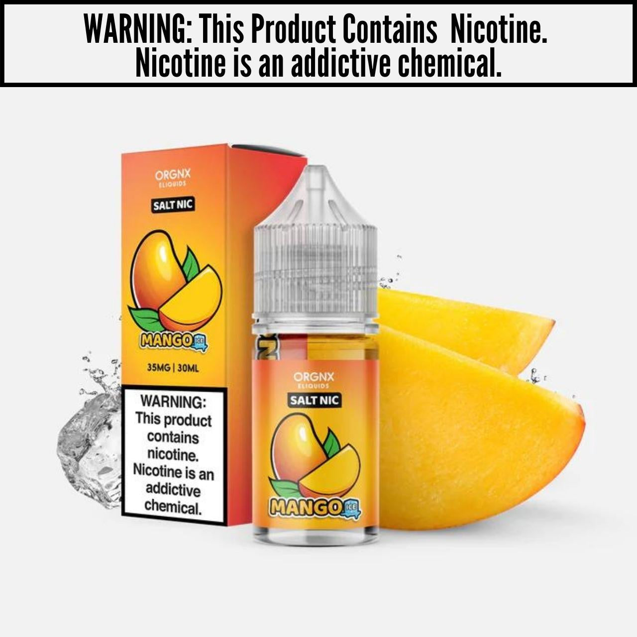 Ice Salt Nic E-Liquids By ORGNX E-Liquids 30ML