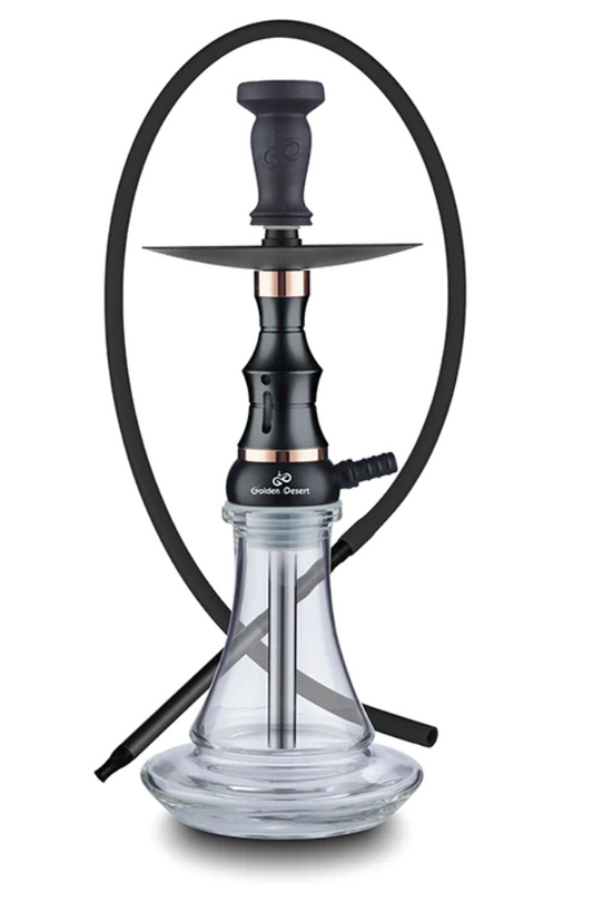 Golden Desert Comet Hookah