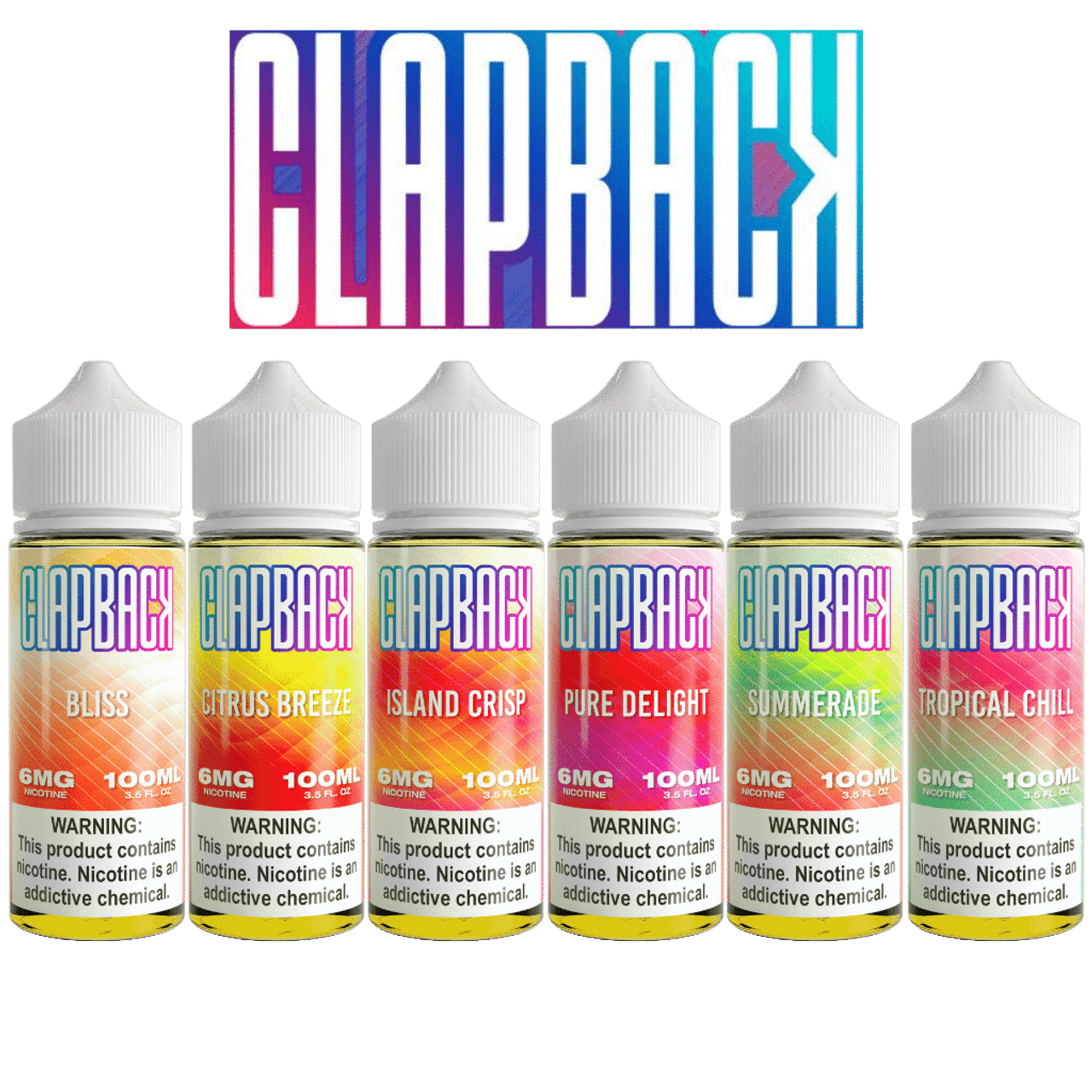 Clapback E-Liquid 100ML by Save Ur Vape