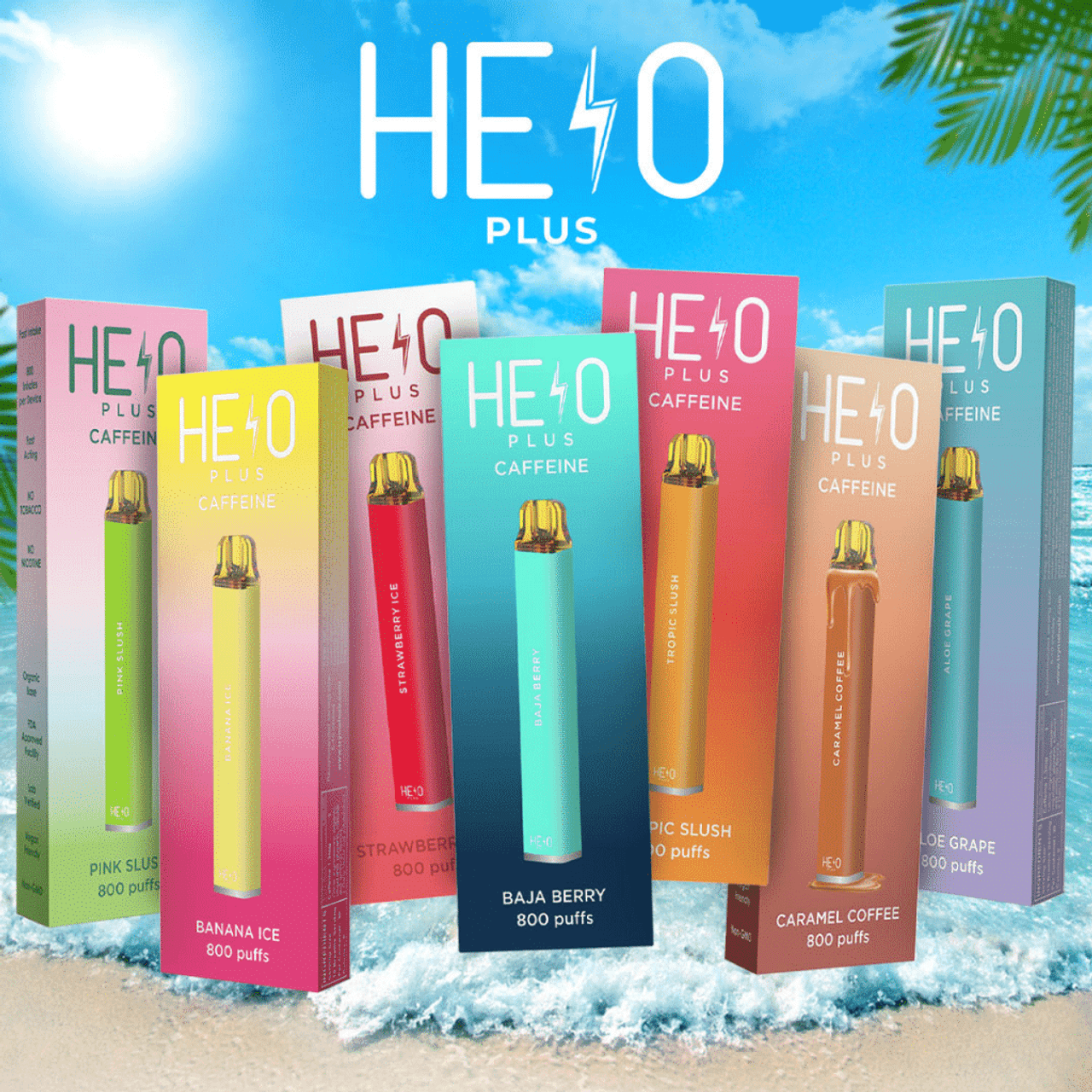 HELO Plus Caffeine Disposable 0%