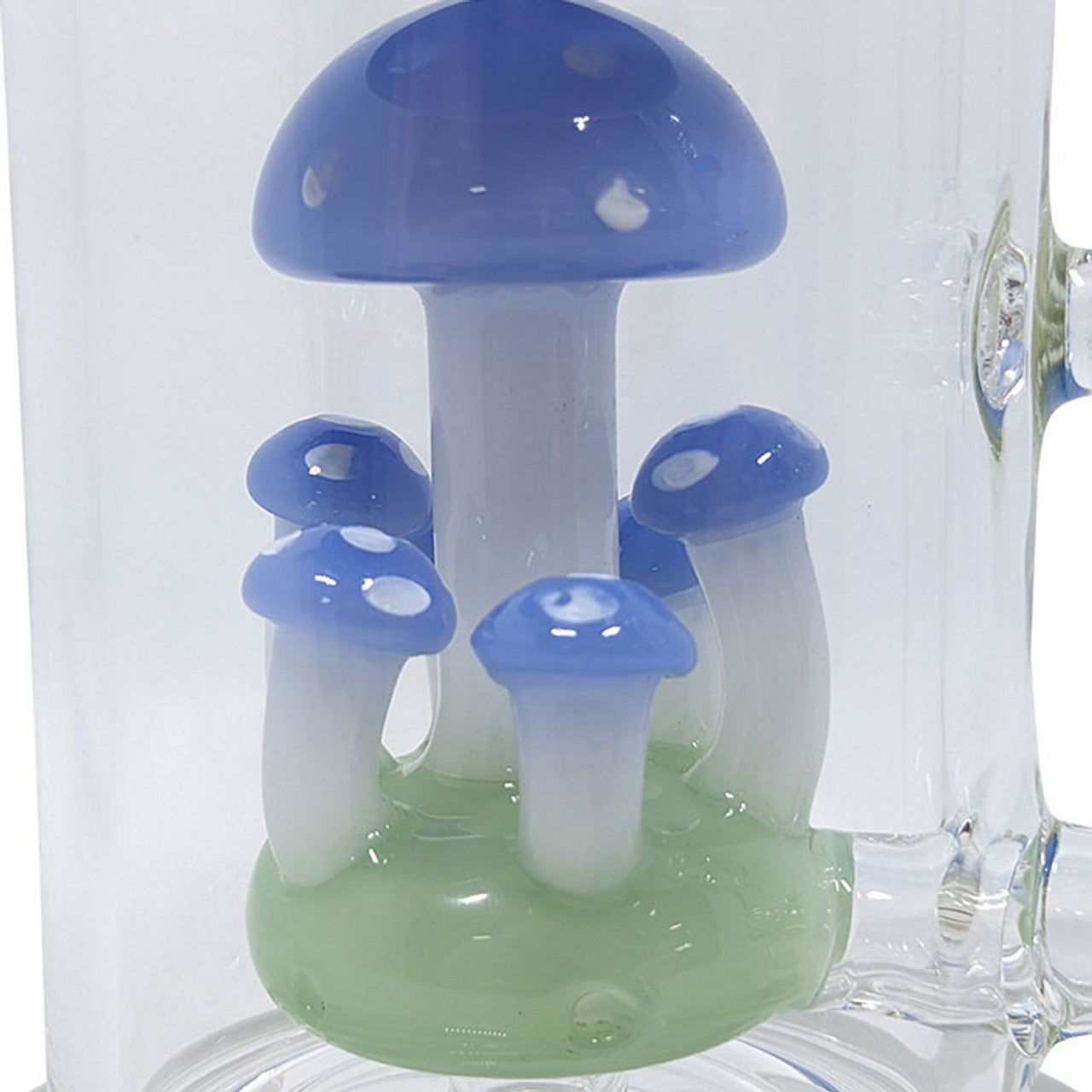 9" Color Mushroom Water Pipe - with 14M Bowl