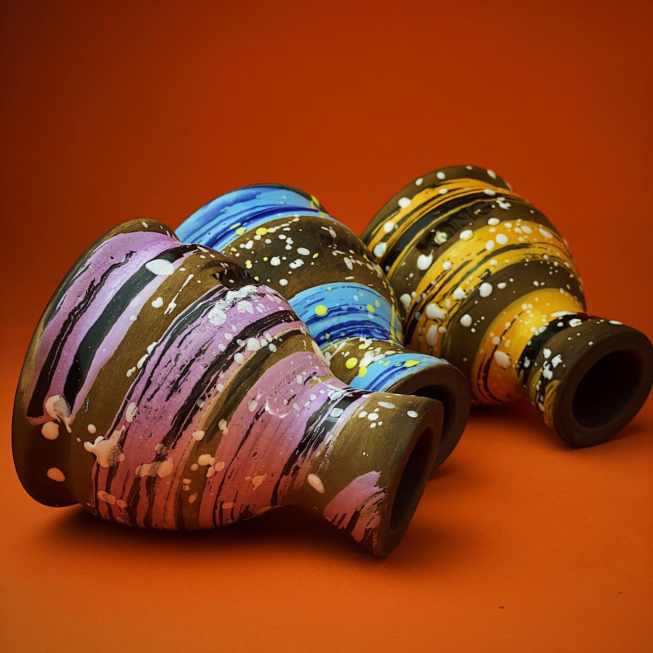 Kong Mummy Glaze Space Hookah Bowl