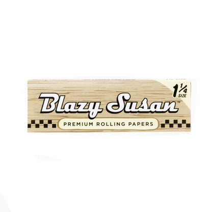 Blazy Susan® - Unbleached 1¼ Rolling Papers (50ct) - Display of 50