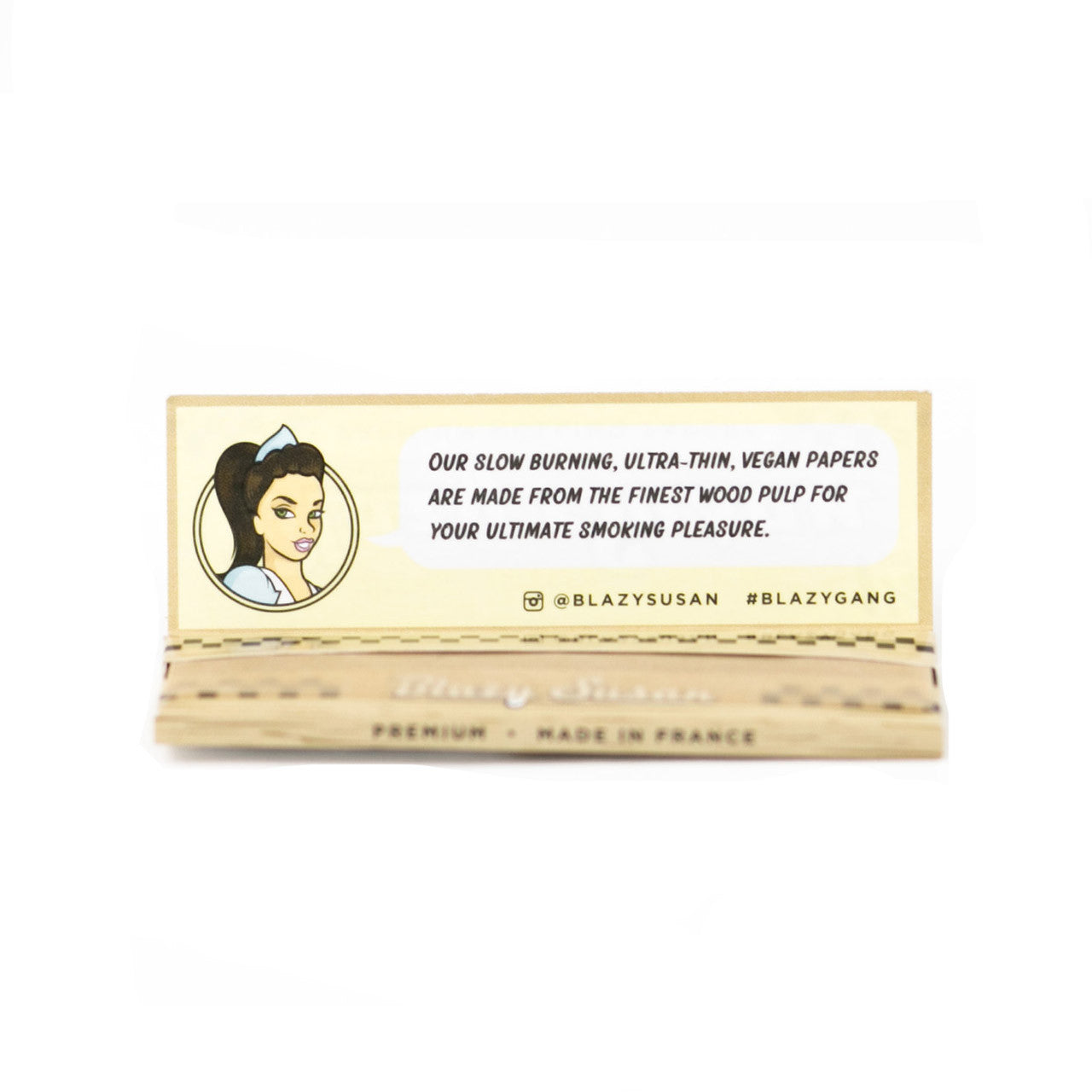 Blazy Susan® - Unbleached 1¼ Rolling Papers (50ct) - Display of 50