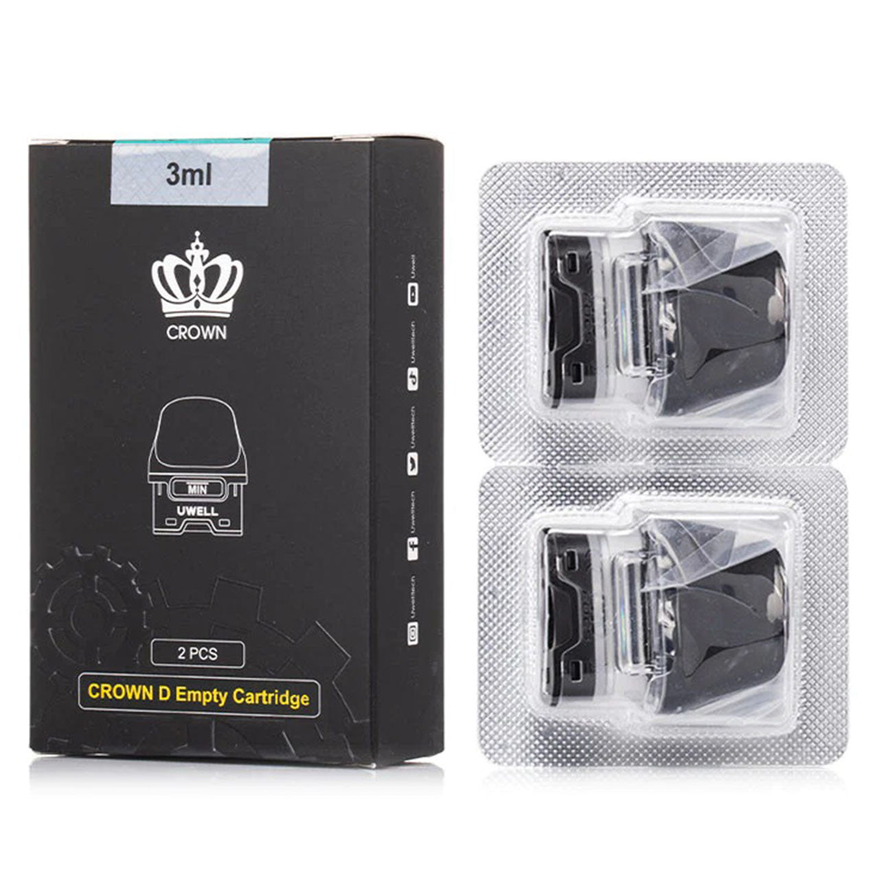 UWELL - Crown D Replacement Pod - Pack 2