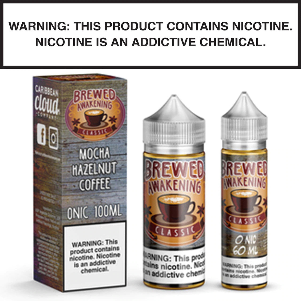 Brewed Awakening E-Liquid By Caribbean Cloud Company 100ML