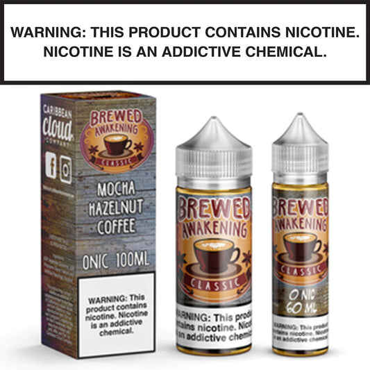 Brewed Awakening E-Liquid By Caribbean Cloud Company 100ML