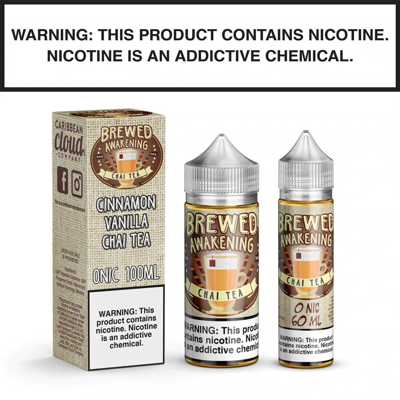 Brewed Awakening E-Liquid By Caribbean Cloud Company 100ML